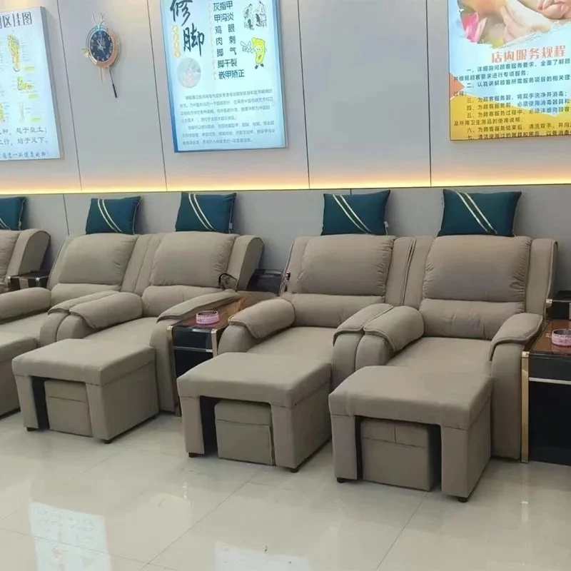Foot massage sofa Electric eyelash manicure sofa Reclining massage chair