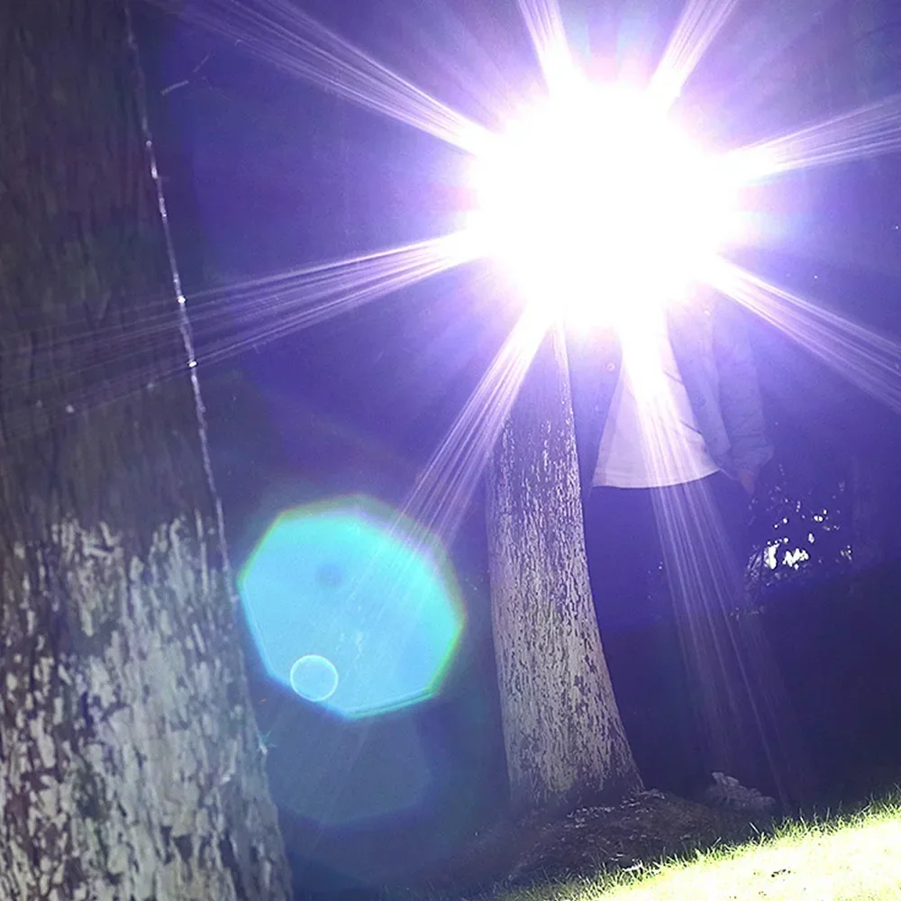 USB wiederaufladbare, superhelle LED-Taschenlampe, XHP70.2, taktische Zoomlampe mit 18650- oder 26650-Akku für Camping – Detail 4