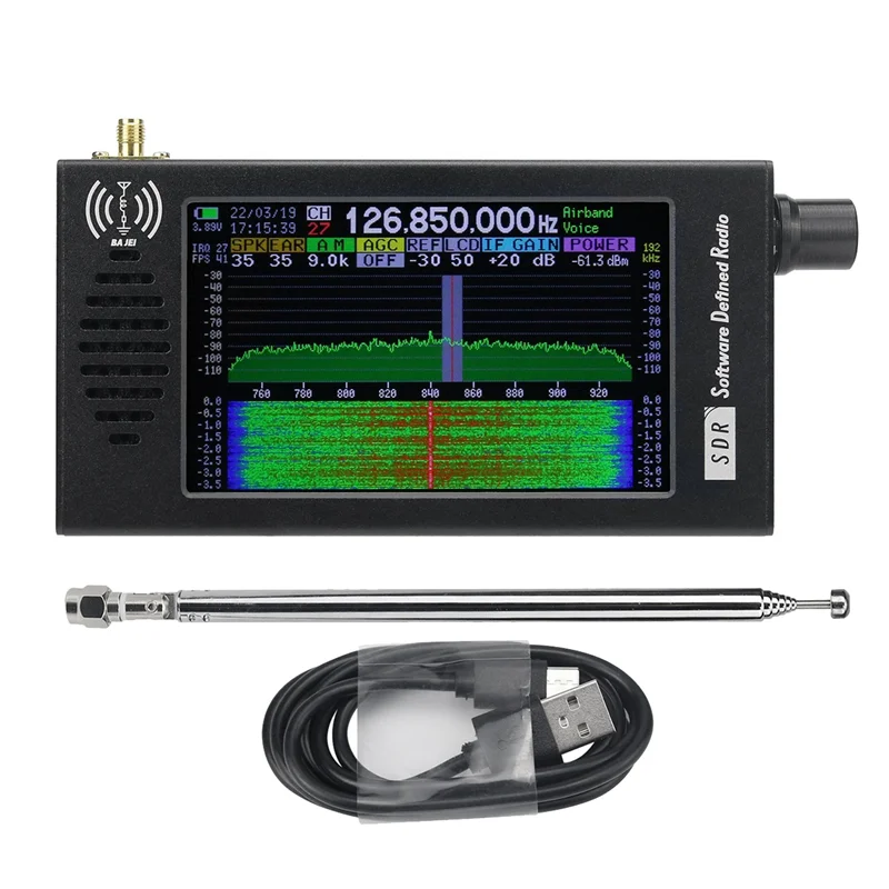 Software Defined Radio SDR Radio Receiver DSP Digital Demodulation CW/AM/SSB/FM/WFM Radio Receiver HOT