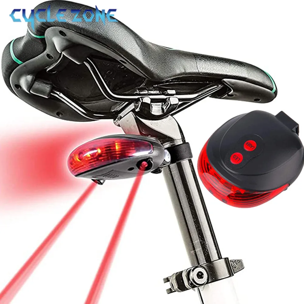 

Bicycle Tail Light Mountain Road Bike Night Riding Laser Light Flashing at Night Rear Light Riding Warning Flash Accessories