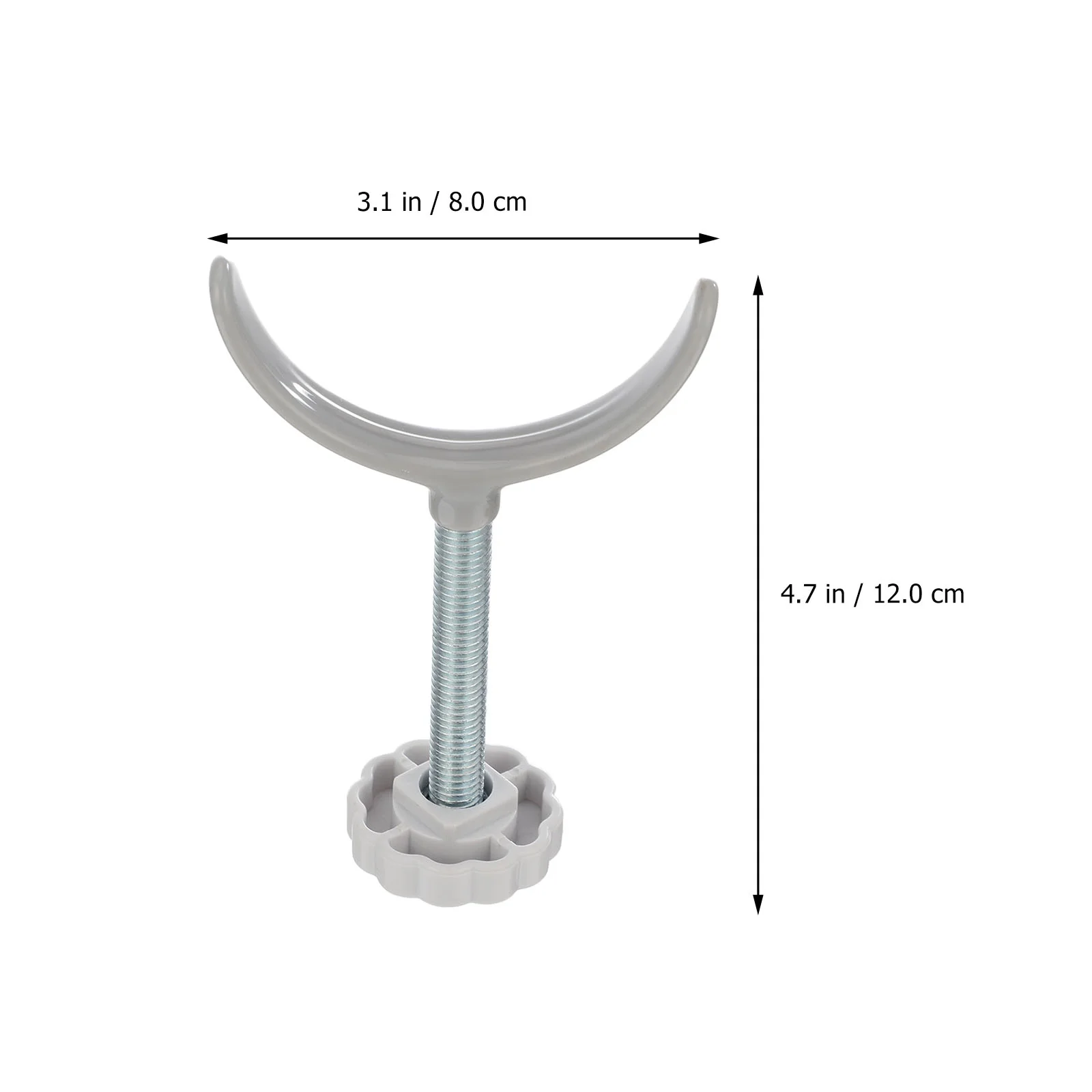 รั้ว Guardrail U-รูปอุปกรณ์เสริม Ally ผู้ถือประตู Fixator Silver Practical Fixing Part อุปกรณ์เสริมที่ทนทานเด็ก