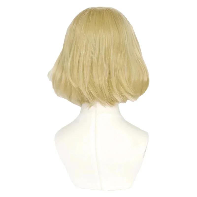 바이오해저드 레지스턴트 4 리메이크 애슐리 그레이엄 이빌러 코스프레 가발 열 합성 머리 할로윈 액세서리 카니발 변장 소품