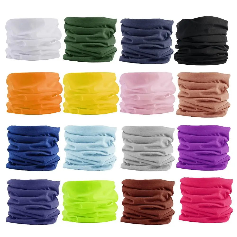 Multifunctional Outdoor Sport Magic Scarf Face Neck Cover Head Wrap Anti UV Breathable Warmer Windproof Fishing Cycling Headband