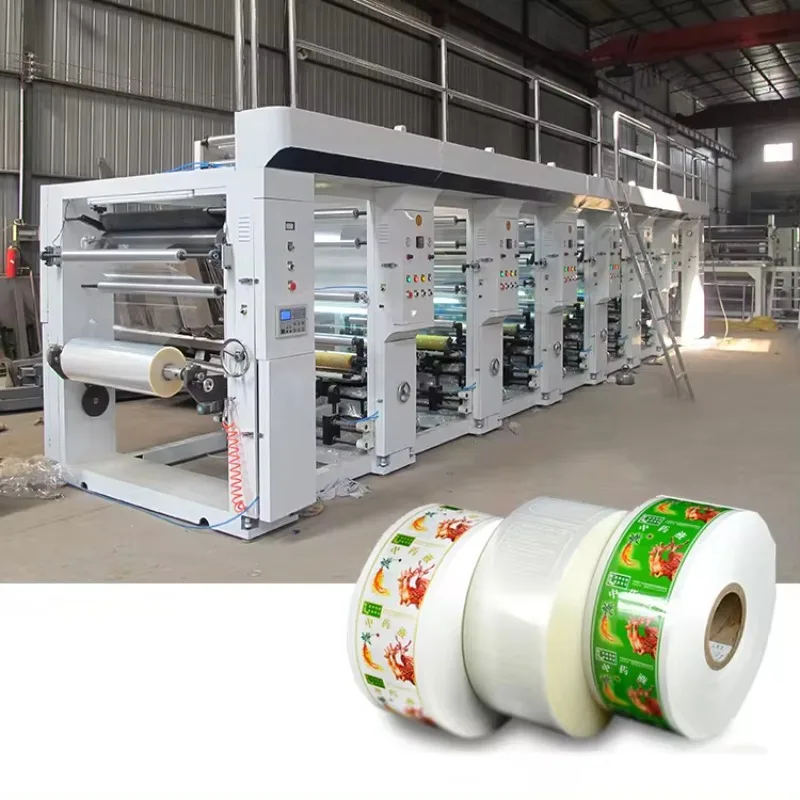 Provided Automatic Bopp Film Printing Engine Electric Plastic Retail Gravure Printing Coating Machine for Sale