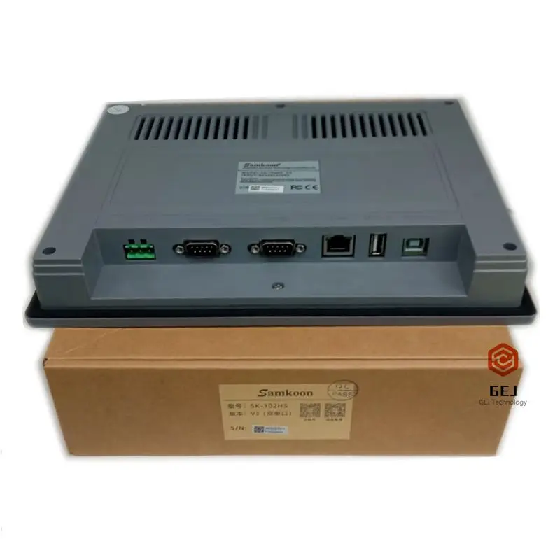 Samkoon SK-102HS V3 10.2 Inch DC 24V 1024*600 Resolution with Ethernet port Touch Screen HMI