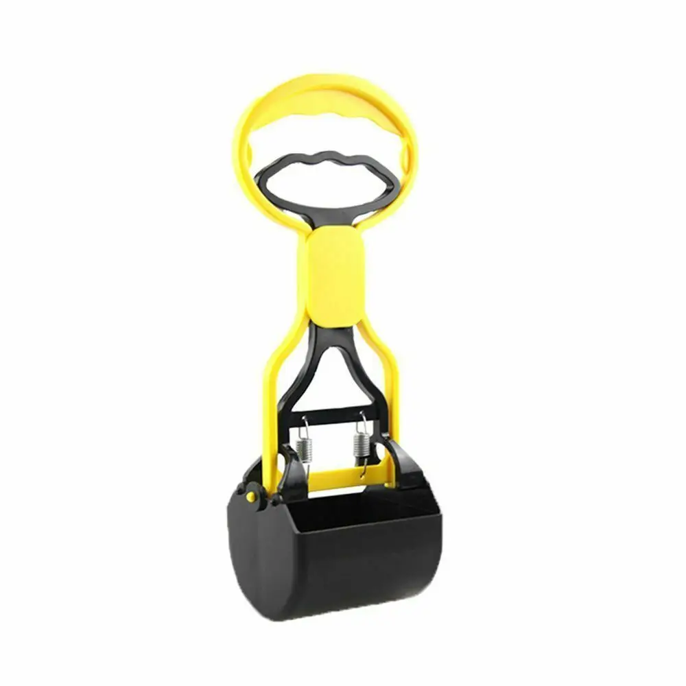 Outdoor Portable Easy Poop Scoop Pet Dog Pickup Pooper Cleaning Shovel Grabber Picker