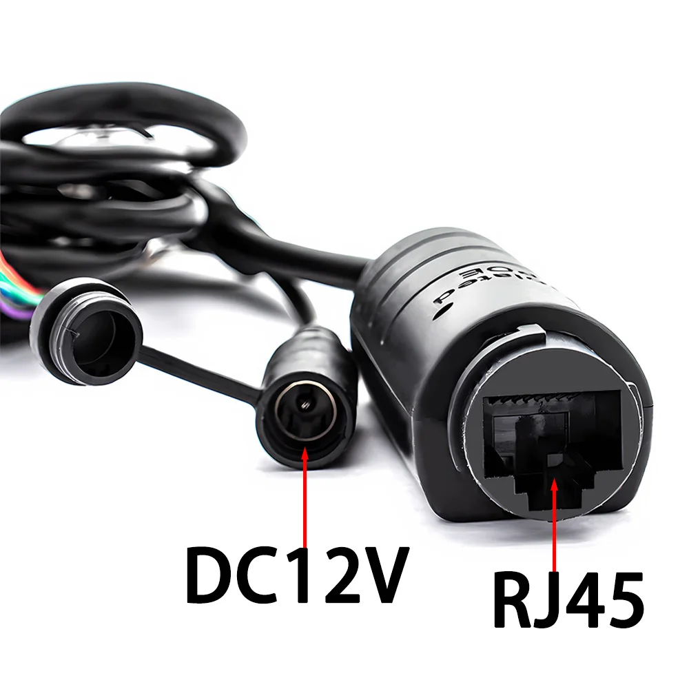 POE Network Cable For IP Camera Module NVR CCTV Surveillance Systems 0.7M 2M 3M 4M 5M Long RJ45 Female Connectors With Terminlas