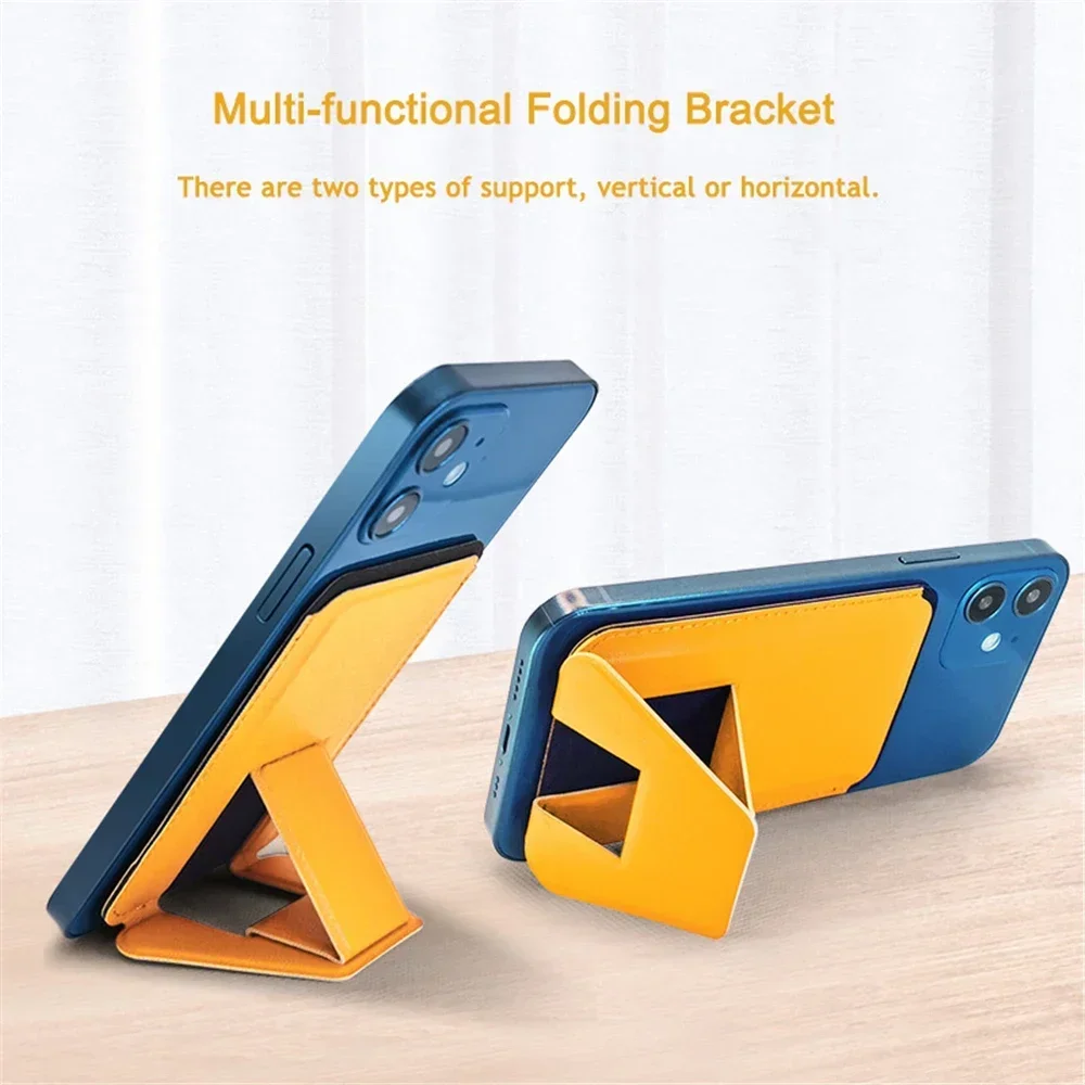Protable Card Holder Case for iPhone 15 14 13Pro Max Plus for Samsung Galaxy  S22 S23 Ultra Universal Wallet Shells Phone Holder