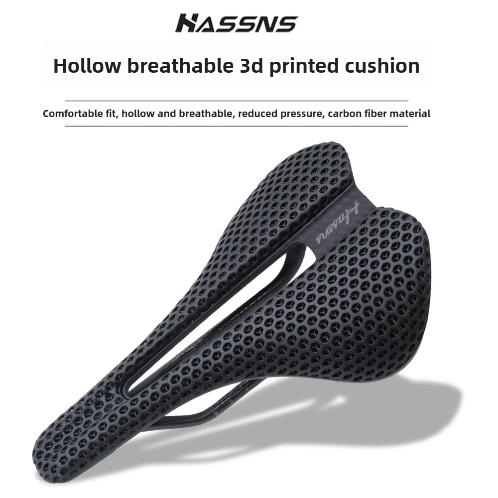 

3D Printing Bicycle Carbon Fibre Saddle Ultra Light Highway MTB Racing Saddle Bicycle Cushion Bicycle Seat