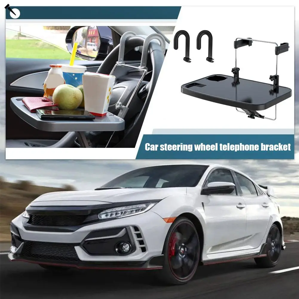 Car Holder Dining Table For Use In The Car Small Folding Table Auto Goods Tray Car Finishing Supplies Car Interior Accessor S2N9