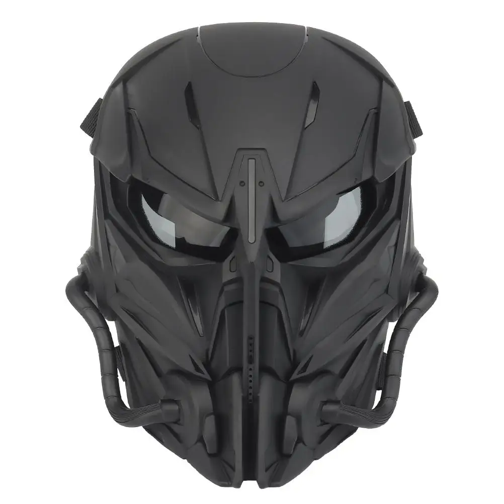 Punisher Mask Masks Costume Cosplay Riddler Men Halloween Adult Cyber Full Futuristic Nylon Game Full Guard Cover Face