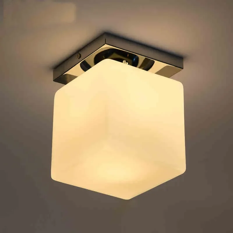 

Modern Simple Bedroom Bedside Living Room Aisle Sugar Cube Ceiling Light