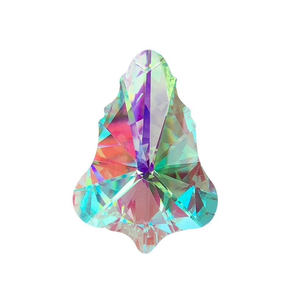 Poignée de noël en cristal, 75mm