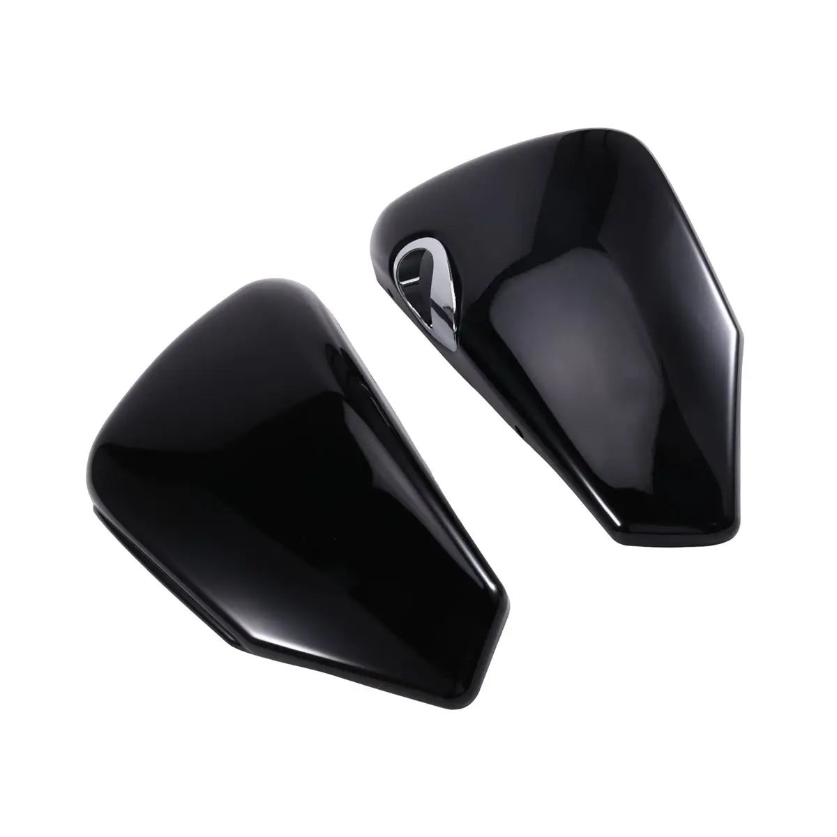ABQE Motorcycle Battery Guard Battery Fairing Cover Both Sides for Harley XL1200 883 X48 2014-2031