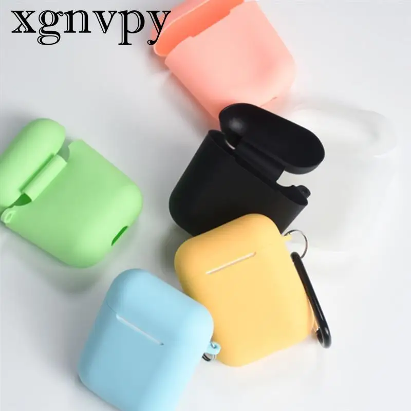 xgnvpy     AirPods Pro Case & Earbuds Cover: Soft Silicone, iPhone 12 Inspired, Fits i9S-i12