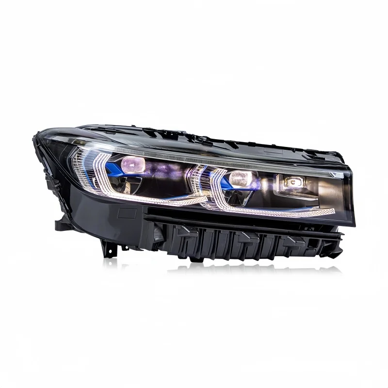 Suitable for 16-18 years7 Series G12 Facelift New Model Basket Frame LED Daytime Running Light Headlight Assembly 63119450231