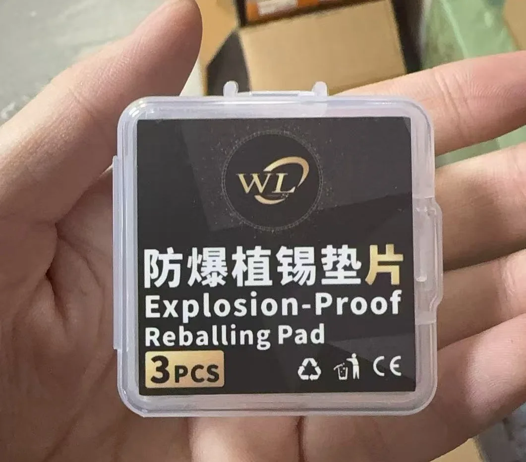 

3pcs explosion-proof solder pads in multiple sizes, 3 per box