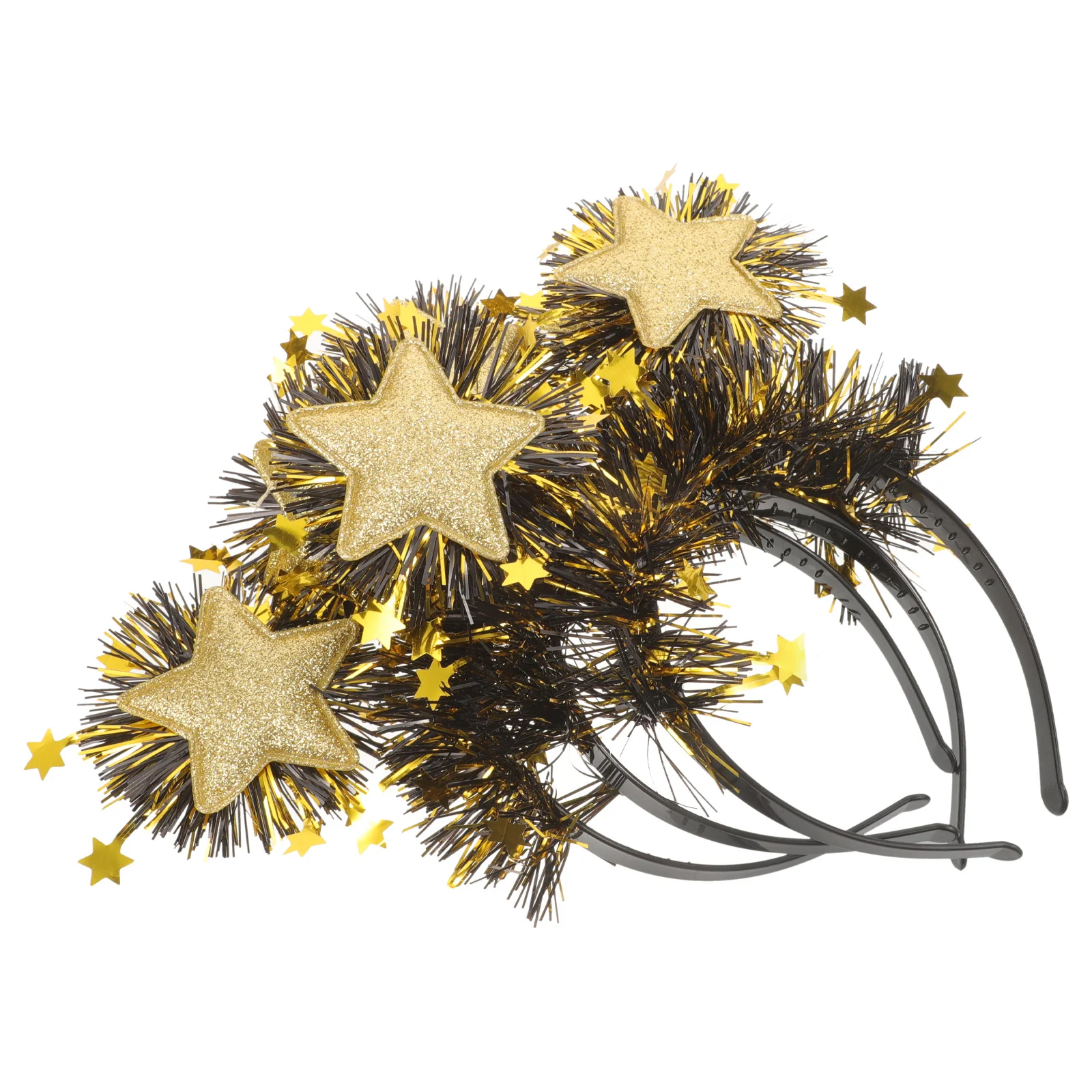 Abaodam 3 قطعة 2025 سنة جديدة سعيدة Headbands الشعر الأطواق عشية حفلة عطلة غطاء الرأس للنساء الفتيات مهرجان الاحتفال الإكسسوارات #1