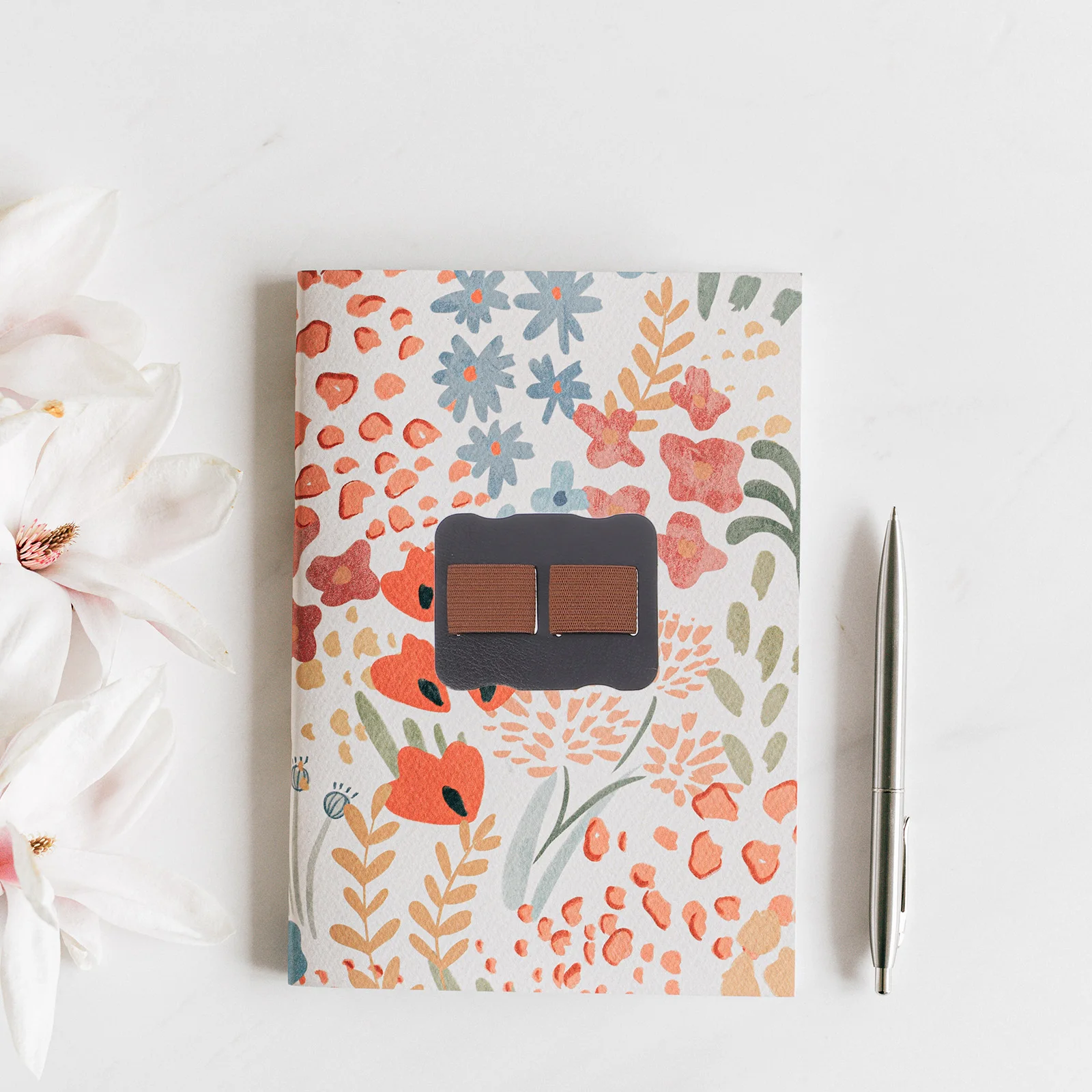 

8Pcs Business Accessories Self Adhesive Pen Holder Elastic Band Clip Notebook Planner Journal Pencil Holder Pen Clip