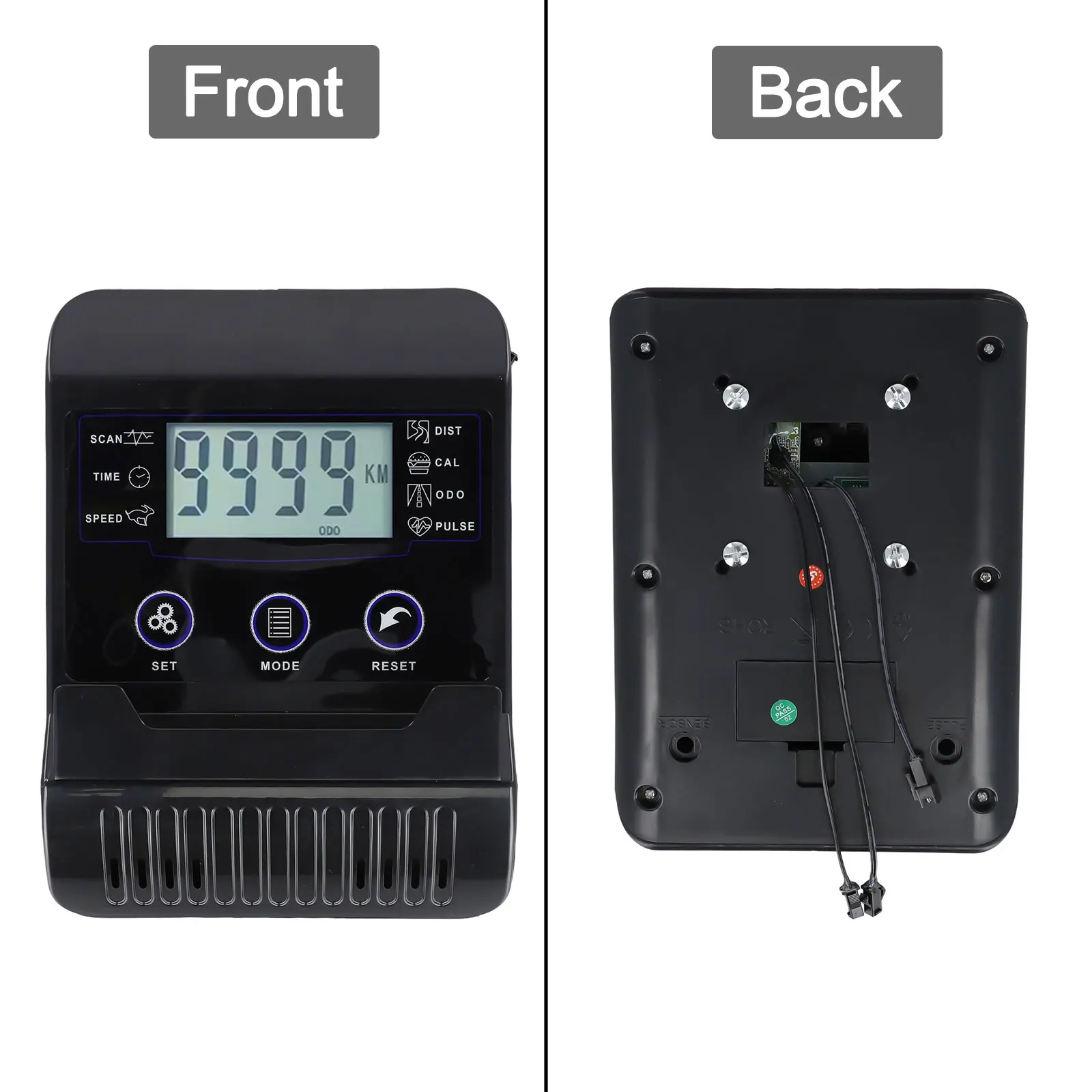 For Indoor Cycling Heart Rate Detection Electronic Meter Home Fitness Training 3V 4.3MA Installation Instructions Available