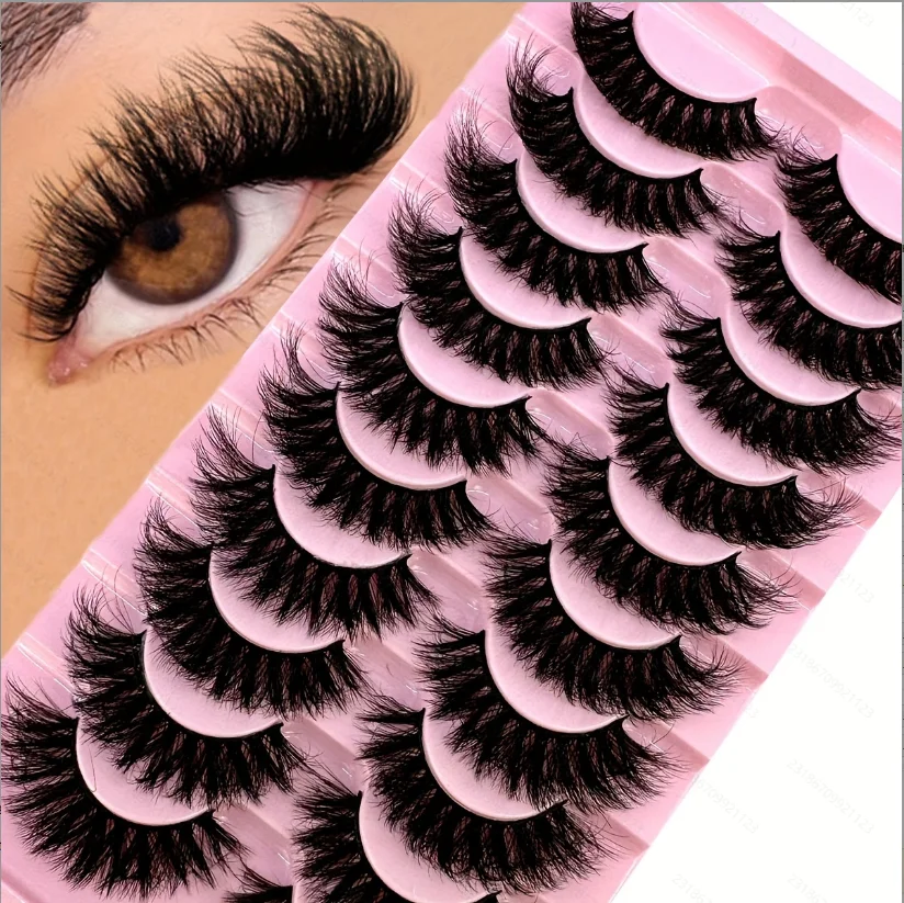 New 10Pairs Eyelash…