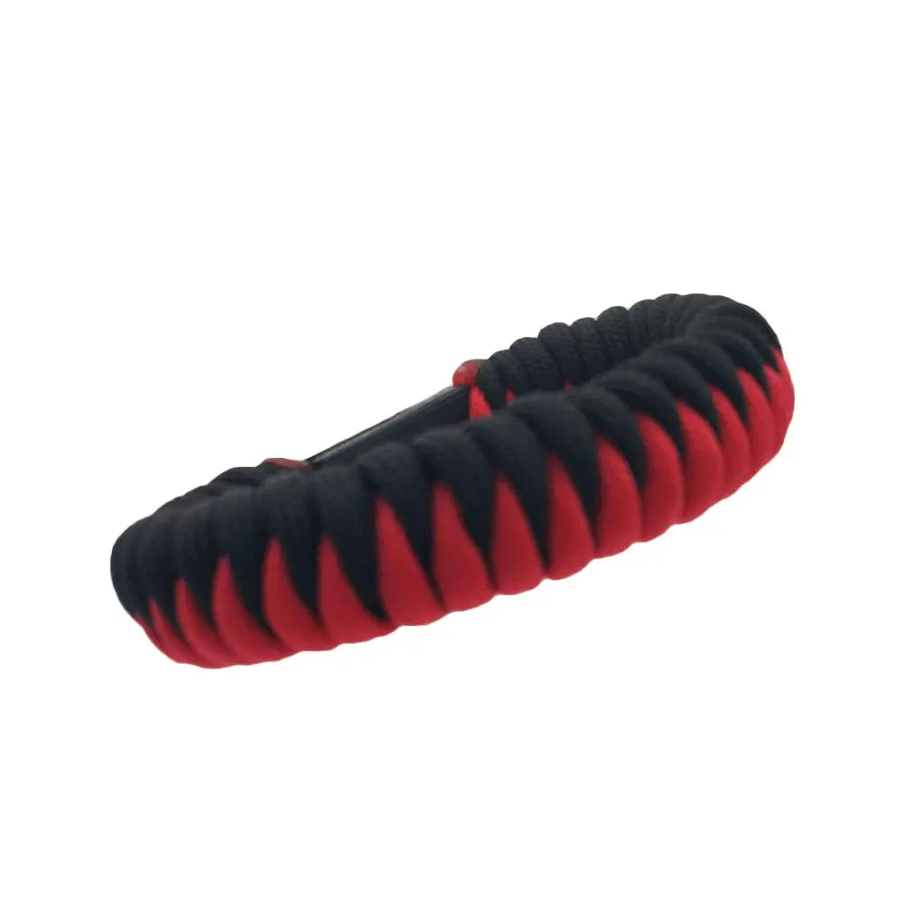 Creative 22Cm Data Cable Bracelet Detachable Umbrella Rope Type-C Charging Wristband Portable Cable Black Red