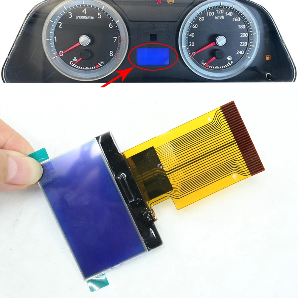

For Geely Emgrand EC825 EC820 EC8 Car Front Dashboard Speedometer Instrument Display Cluster LCD Screen