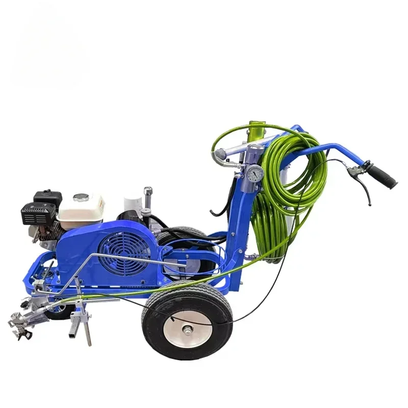 Cold painting Road Line Marking Machine LS 850 with one gun for home use Line Striping