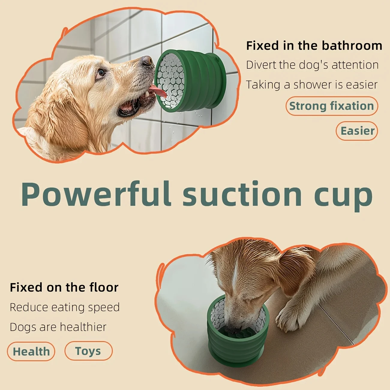 Siliconen langzaam voedende ho - Silicone Suction Bowl recensie en prijs