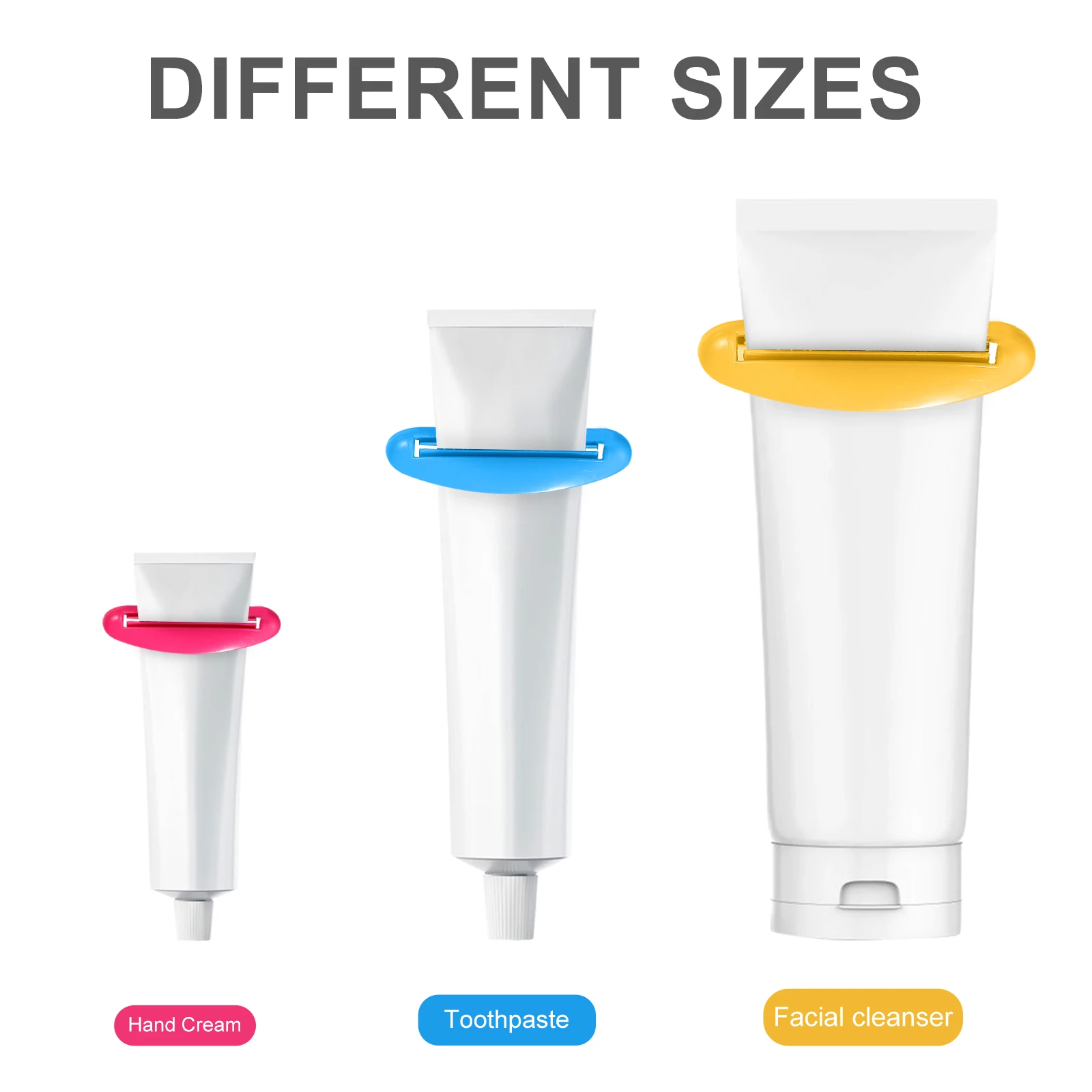 18Pcs Toothpaste Squeezer Cream Tube Squeezer Durable Lightweight Save Last Gram Pigment Tube Toothpaste Squeezing Tools