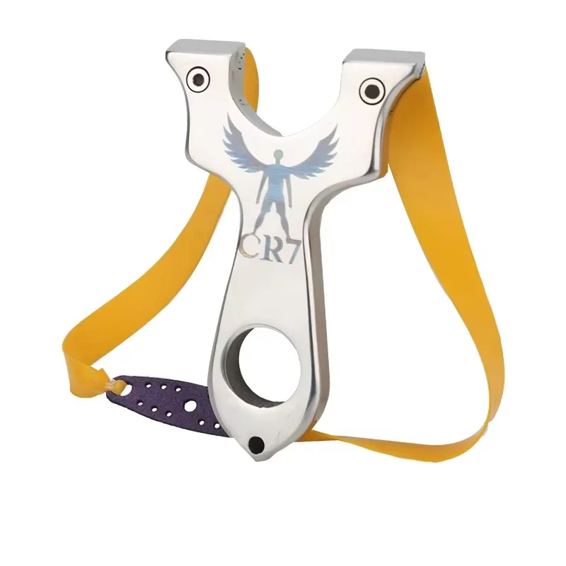 

New Superman Slingshot 304 Stainless Steel Flat Rubber Band Outdoor Camping Tool