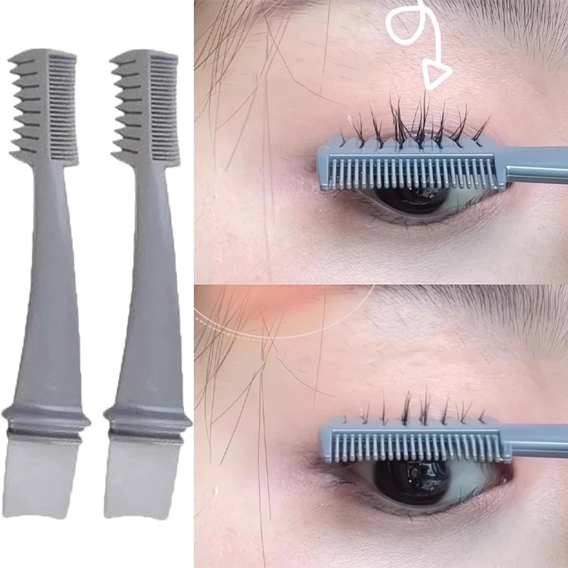Outil de séparation de Mascara à Double tête, brosse à cils, peigne multifonction, boucles, maquillage de beauté, 1/10 pièces