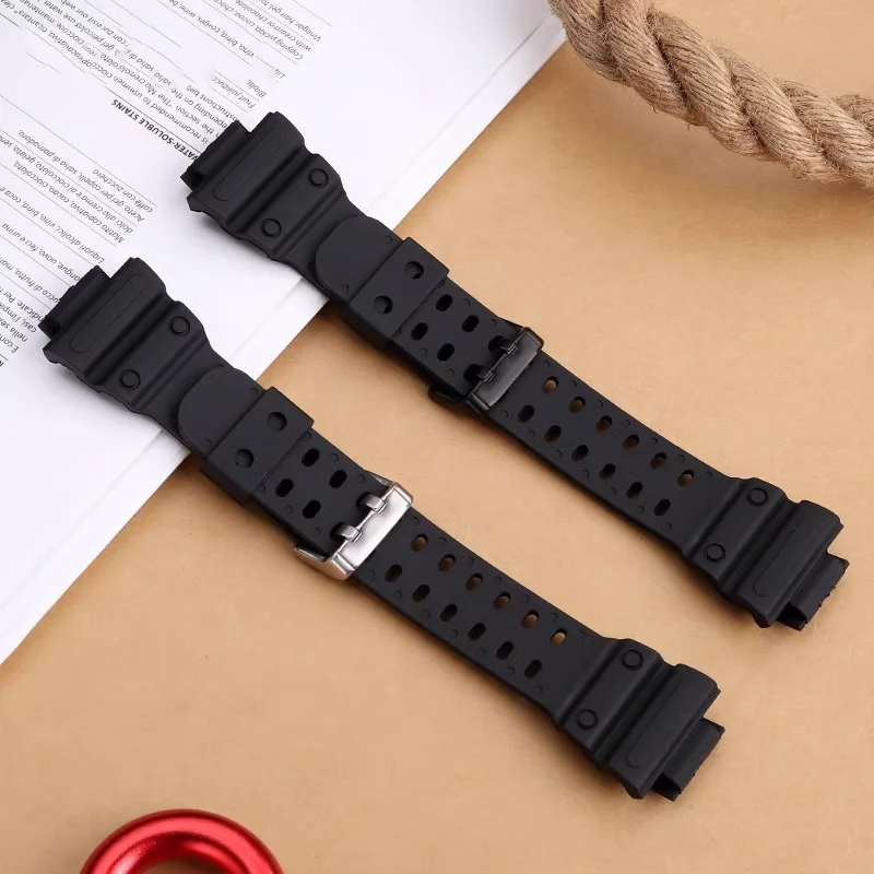 Para Casio Big G G-SHOCK GX-56BB cuadrado grande GXW-56 pulsera resina silicona correa de reloj accesorios impermeable correa de reloj para hombre