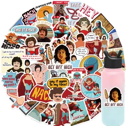 50PCS Funny Nacho Libre Stickers DIY Diary Laptop Luggage Skateboard Graffiti Decal Fun Children’s Classic Toy