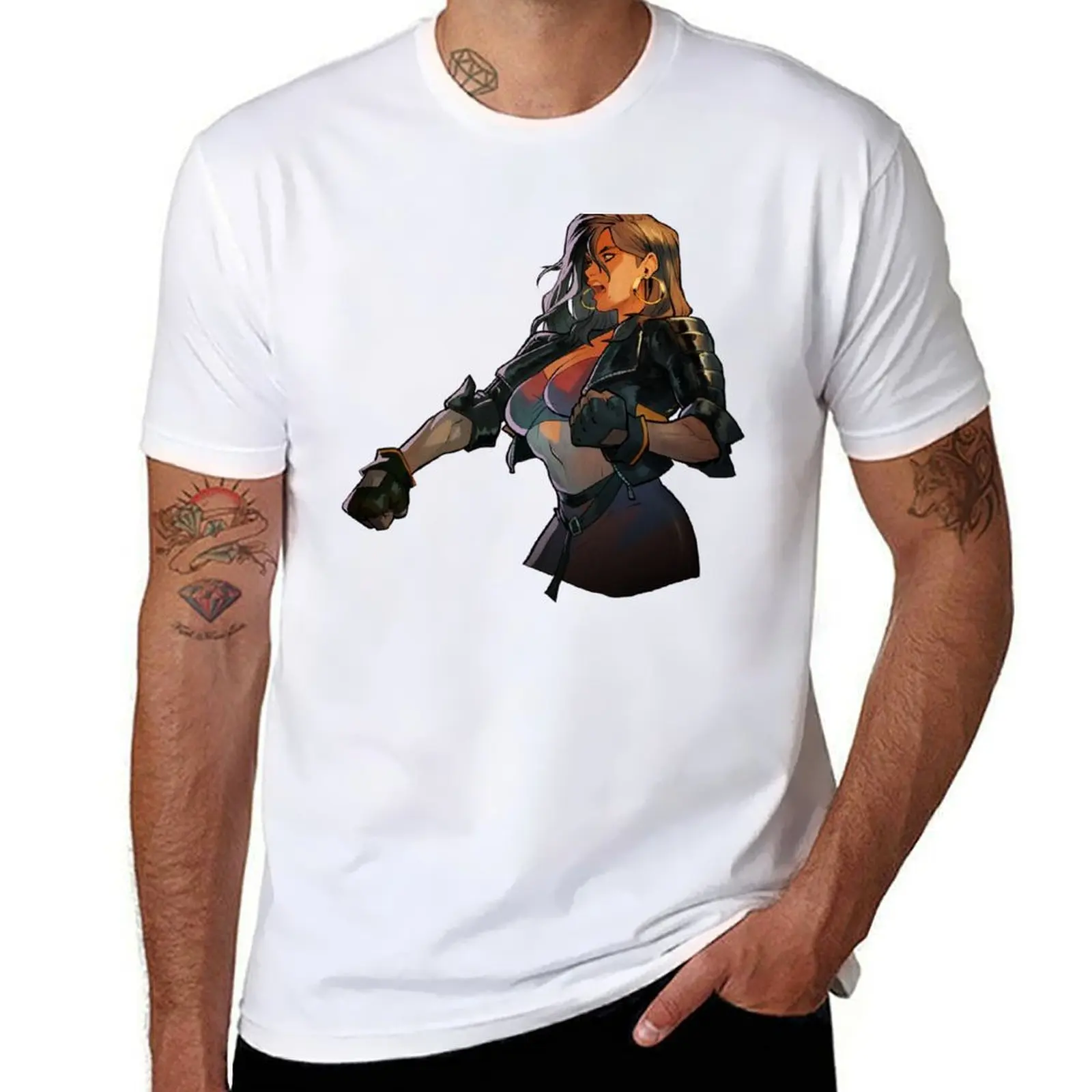 

blaze fielding - street of rage 4 T-Shirt anime t shirts oversize man t shirt designer T-Shirt