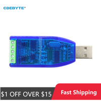 USB to RS485/232 Converter CDEBYTE E810-RS-U01 TVS Protection Build-in CH340 Chip Lightweight Support Multi System USB Converter