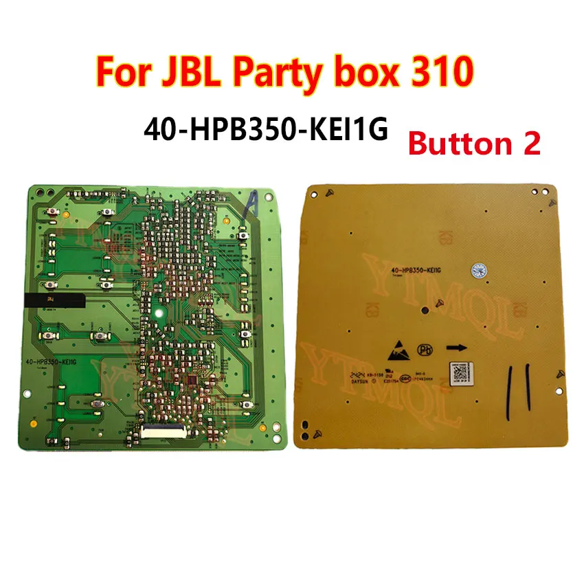1pcs Brand Switch Key Switch for JBL Partybox310 Partybox 310 40-HPB350-KEI1G Button 1 40-HPB350-KYI1G Button 2 Connector