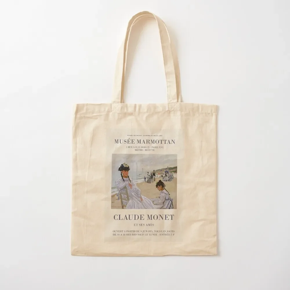 

Claude Monet Exhibition Poster Tote Bag Shopper Cloth bag Tote Bag