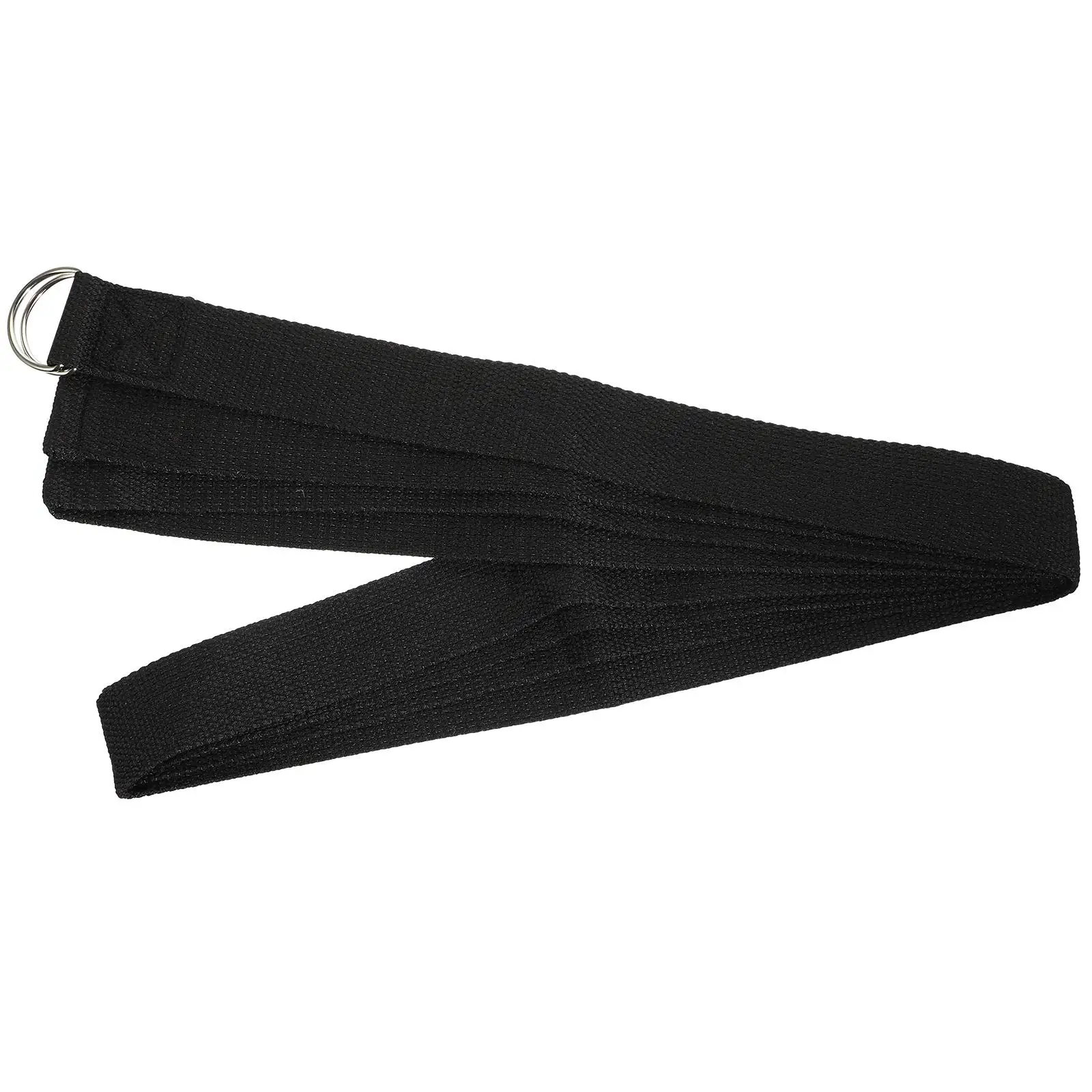 

Yoga Stretching Belt Durable Polyester Cotton Iron Material Long Lasting Use Stretch Straps Home Fitness Workout Bands Yoga