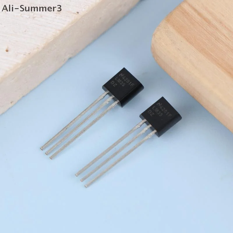 1PCS/10PCS LM35DZ Precision Temperature Sensor Directly Inserted TO-92 LM35 Brand New Temperature Sensor
