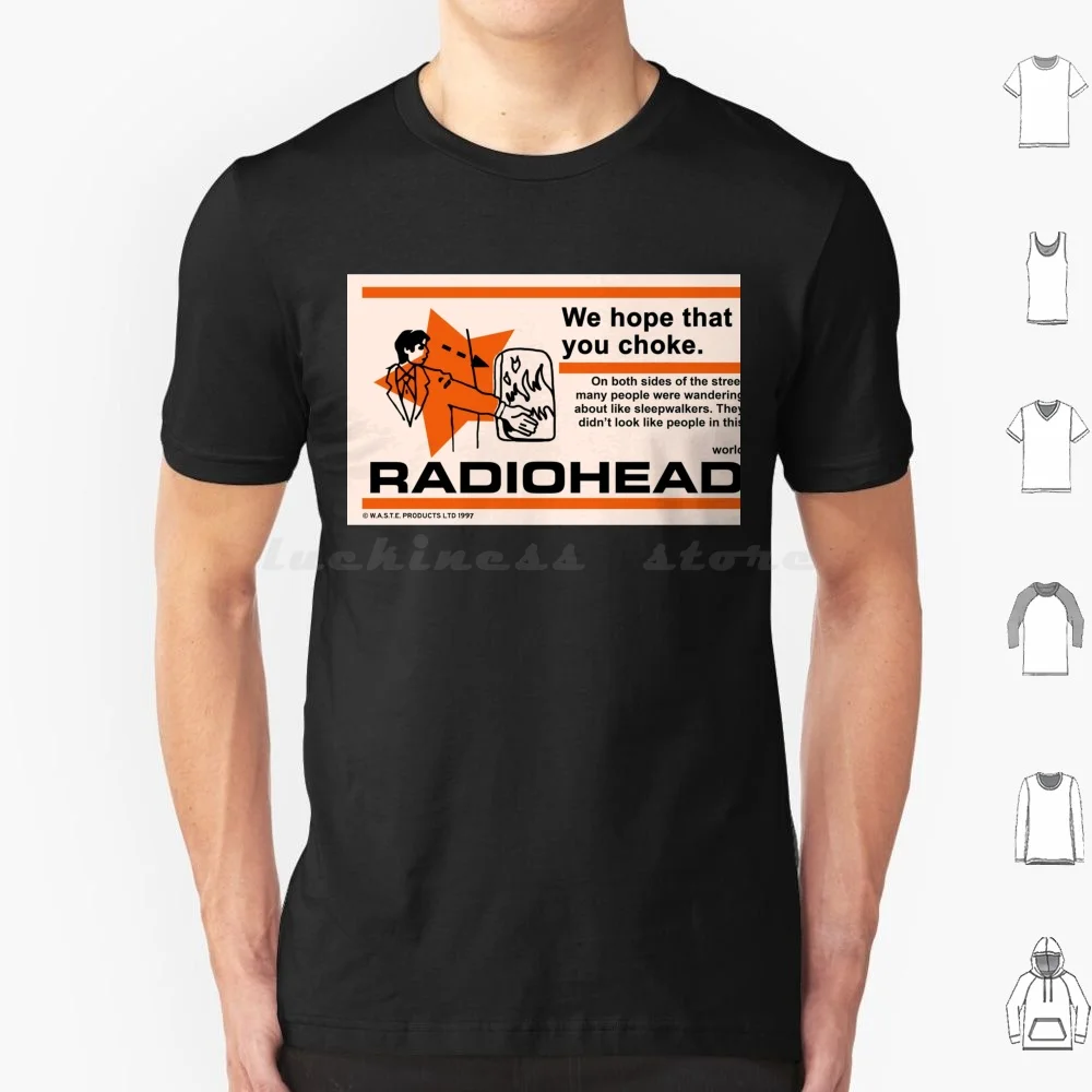 Ok Computer Bends In Rainbows Amnesic Kid Hail To The Thief Pablo Moon T Shirt 6xl Cotton Cool Tee Radiohead Creep Radiohead 1