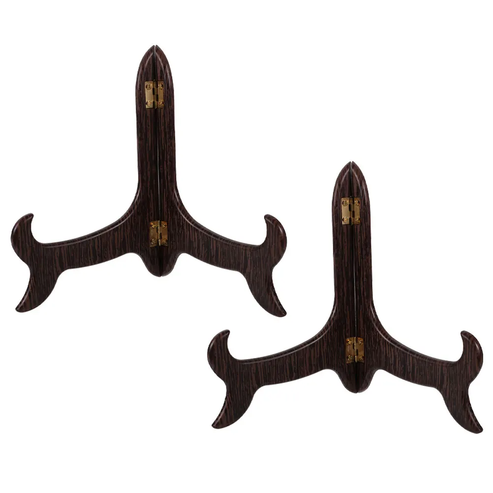 

2 Pcs Pu'er Tea Stand 7 Inch 16cm High Display Storage Holder Decorative Bracket Resin Craft Simple Classic Home Office Hotel