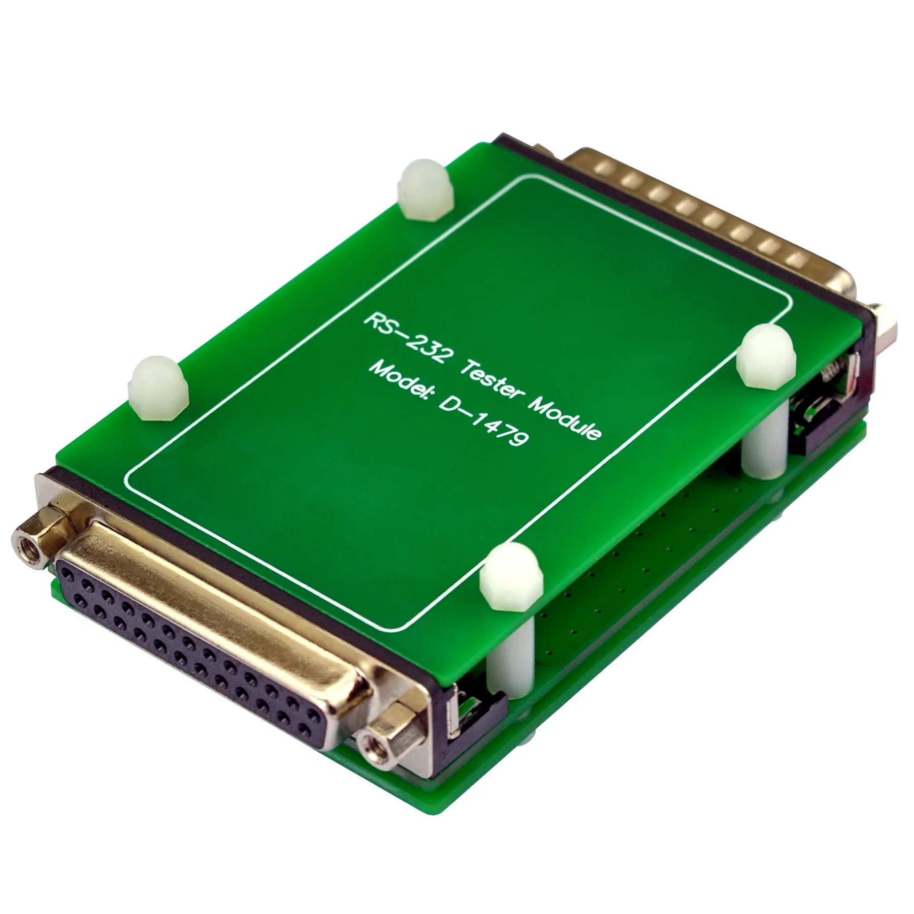 RS232 DB25 Male to Female Breakout Tester LED Monitor Module