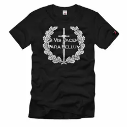 Si Vis Pacem Para Bellum Proverb Sword Oak Leaf Wreath If T Shirt 38365 long or short sleeves