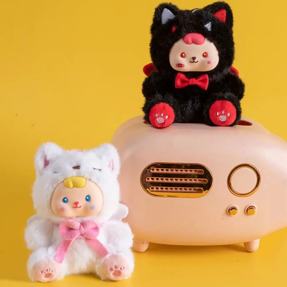 Zawieszka CP w postawie siedzącej, pluszowe zabawki, duże oczy, jaskrawe kolory, uroczy breloczek, miękka pluszowa lalka, WINYL Angels and Demons CP Pendant