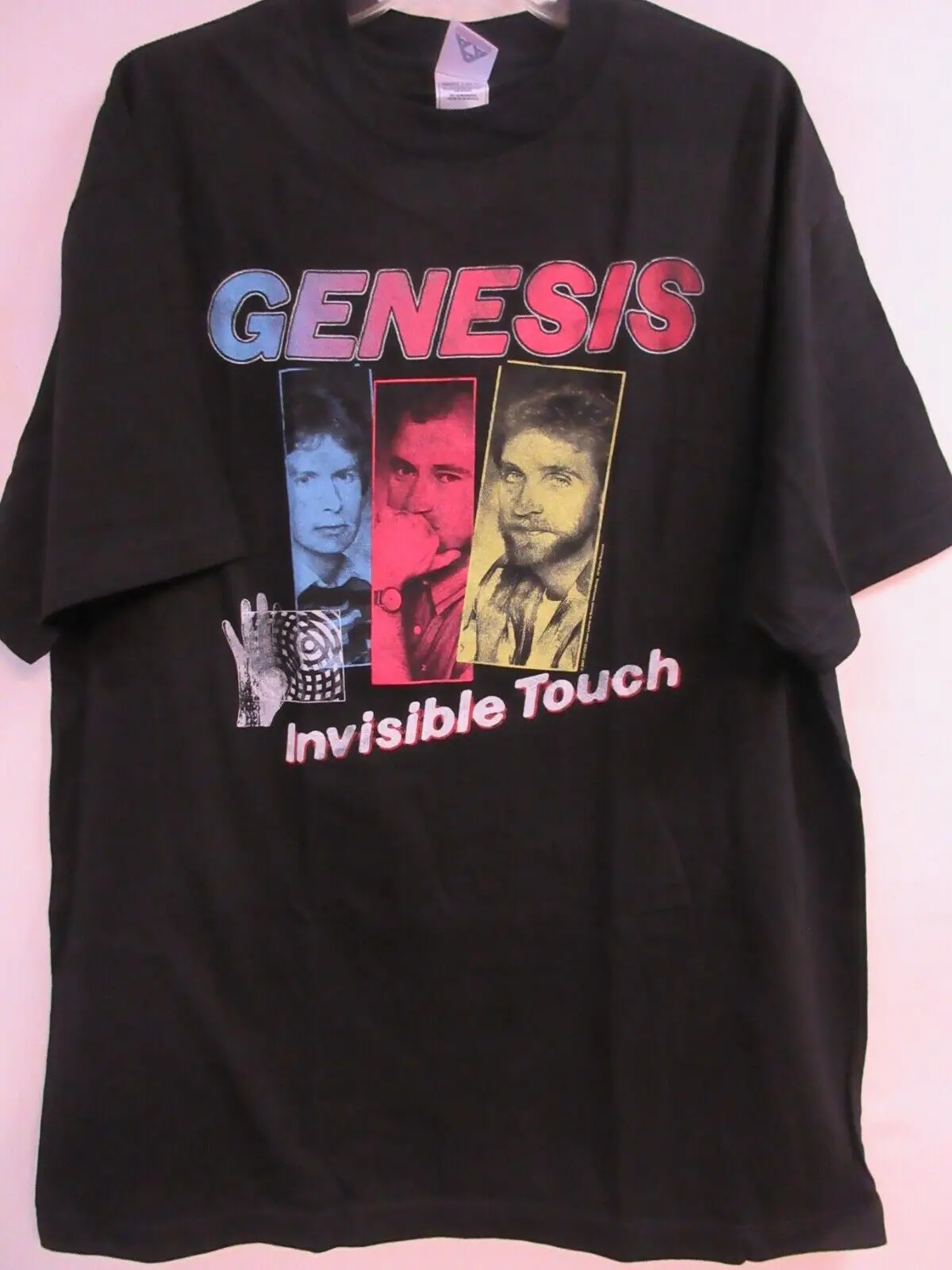 GENESIS OFFICIAL MERCH PHIL COLLINS CONCERT BAND MUSIC T-SHIRT EXTRA LARGE