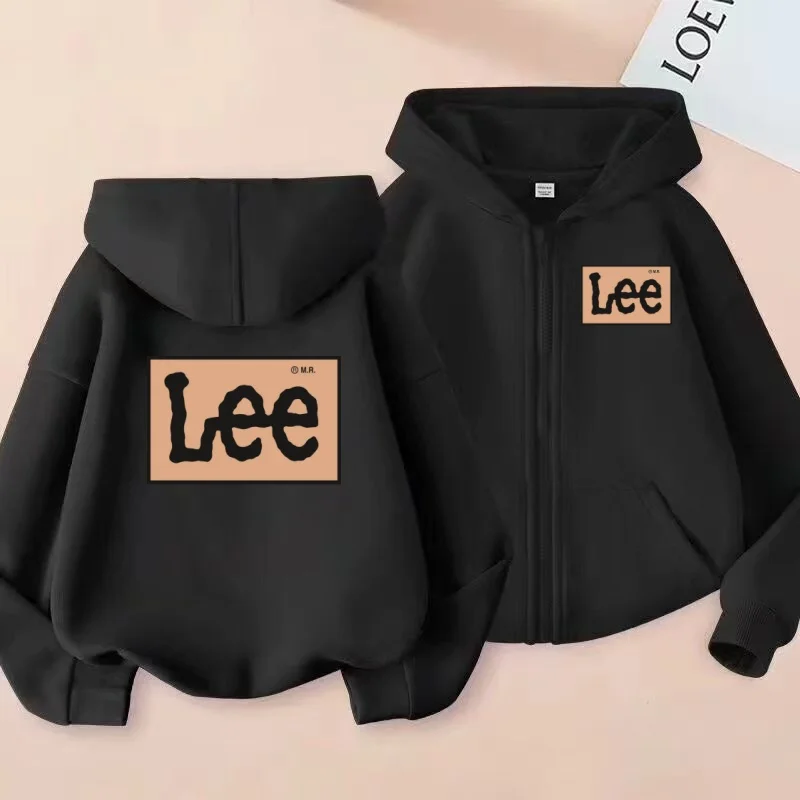

Children's Sports Jackets, Hats and Zipper Casual Sports Versatile Style for Boys and Girls Aged 3 to 15, Personalized Hoodies