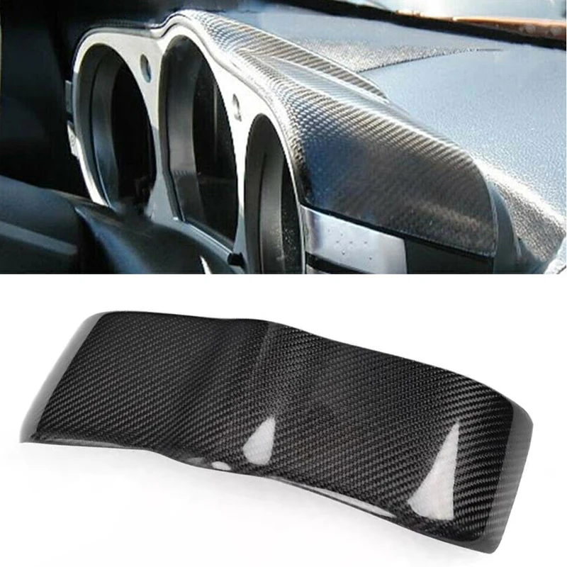 Carbon Fiber Style ABS Interior Speedmeter Dashboard Panel Cover Trim Fit for Nissan 350Z 2003 2004 2005 2006 2007 2008 2009 New