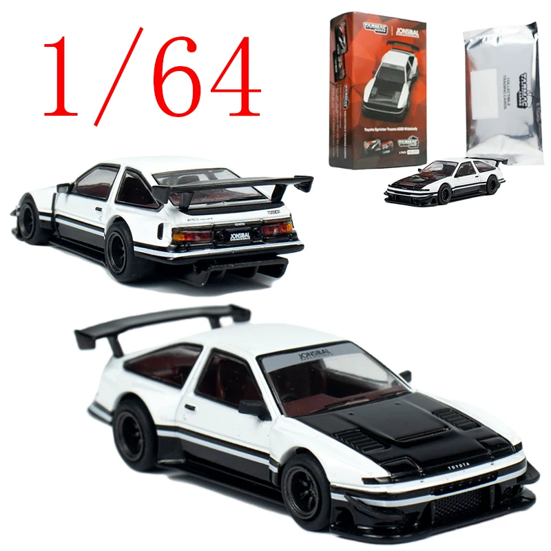 

TW Литая под давлением модель автомобиля из сплава в масштабе 1/64 Toyota Sprinter Trueno AE86, игра в подарок, оригинальная коробка игрушечных машин