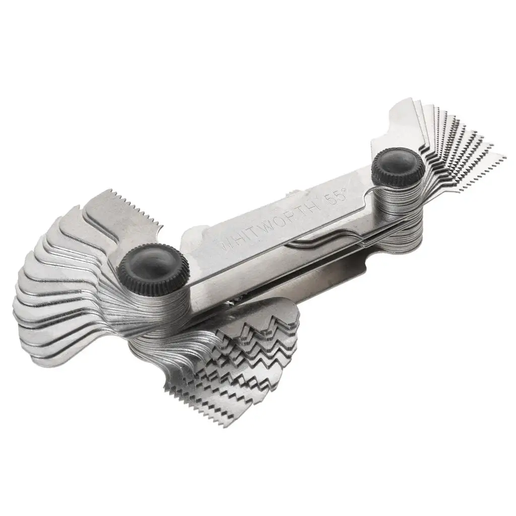 Stainless Steel Thread Gauge Set for Whitworth & Metric Threads